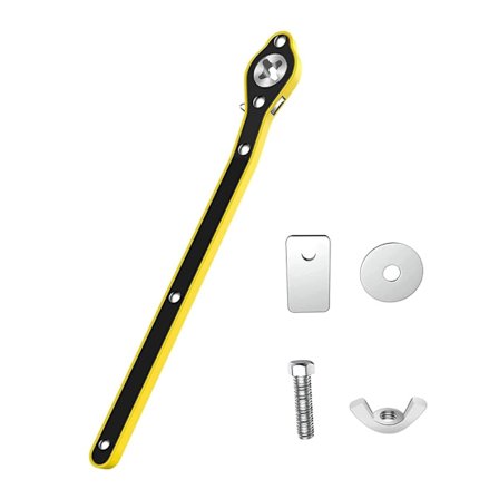 Arbejdsbesparende skraldenøgle biljek donkraft topnøgle til dæk hjul reparationsværktøj