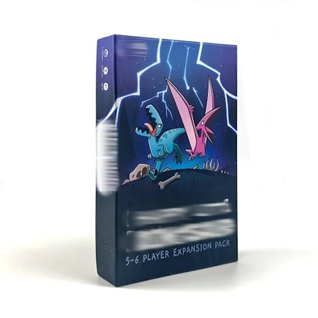 Tre Typer Happy Little Dinosaurs Engelsk Sjakk Og Kort Strategi Farer Fest Spillebrett Evolusjon Bunker Spillkort - Blå