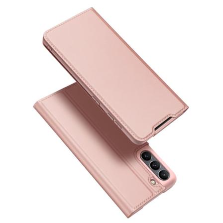 Dux Ducis Skin Pro Läderfodral Samsung Galaxy S21 Fe Rosa