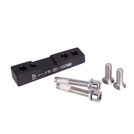 ZTTO Ultralight Road Bike Skivbroms Set Flat Mount Adapter Cykel Skivbroms Adapter Fäste för 140 160 mm rotorcykeldelar
