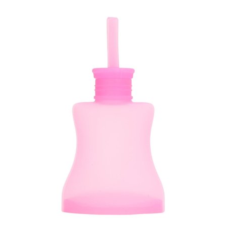 Silikon Återanvändbar Bröstmjölksförvaringspåse Läcksäker Frys Stå Upp Påse 160ml Rosa
