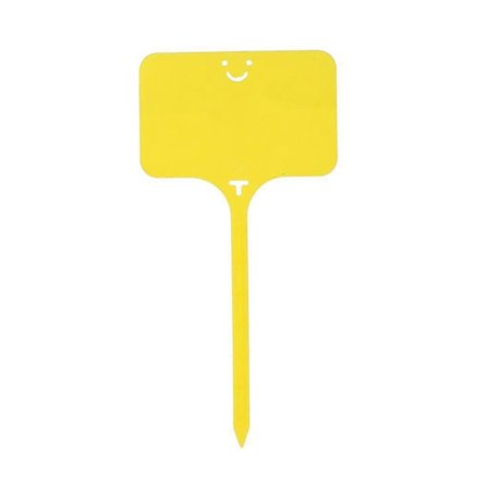 100 st Trädgårds T-typ Växtmarkörer Etikett Kruka Planteringskärl Grönsaks Etiketter Vattentät Plast