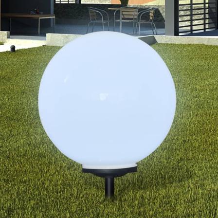 Vidaxl Utomhuslampor 2 St Led 50 Cm Med Markspett Vit