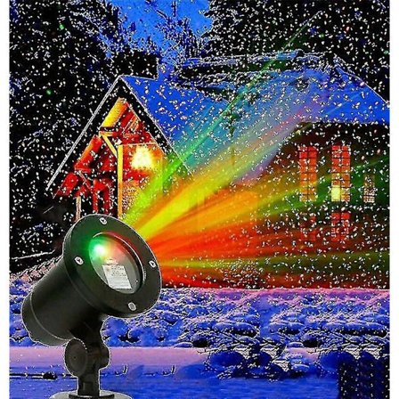 LED Projektor Utendørs Landskap Scene Julelys Ballprojeksjonslys Festprojeksjonslys