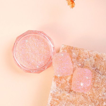 Nail Powder Candy Color Broken Diamond Powder Glitter Paljetter