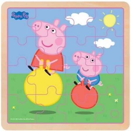Peppa Pig -puinen palapeli B