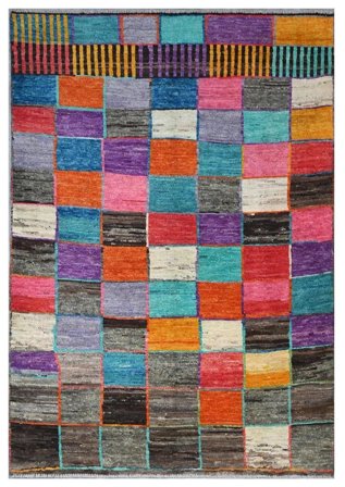 Small Moroccan Berber - Afghanistan 124X182 Wool, Rug