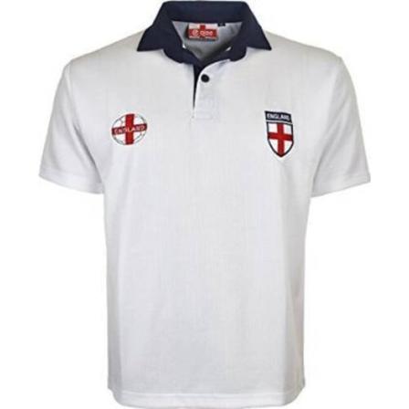 England fotball T-skjorte for menn S til 5XL white 2XL