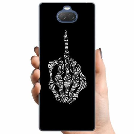 Sony Xperia 10 Tpu Mobilskal Fuck You Bling