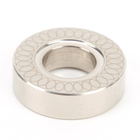 Biljardi-keppi työkalu ruostumaton teräs vihje tasapaino rengas biljardi harjoitteluun 3/8 keppi tasapaino rengas (13g)