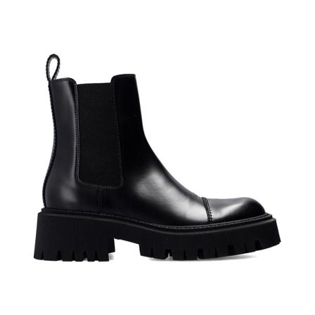 Balenciaga Tractor bootie , Zwart , Dames , Maat: 40 EU Cowboylaarzen
