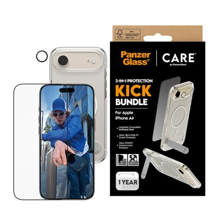 PanzerGlass CARE by PanzerGlass 3-in-1 Feature Kick Bundle iPhone Air