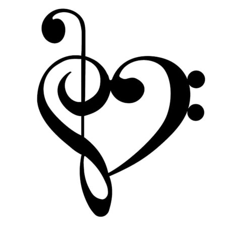 [CA] Vegglampe Artistisk Metall Musikknote Veggdekorasjon AV D