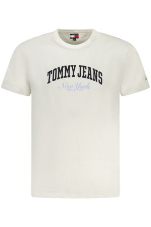 Tommy Hilfiger T-shirt Maniche Corte Uomo Bianco