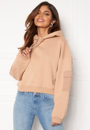 Dr. Denim Penny Hoodie T80 Warm Clay Klær