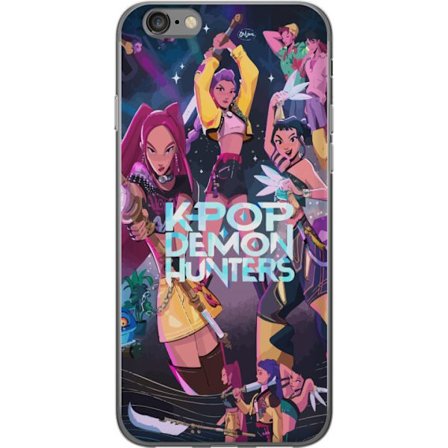 Kompatibel Mobilcover til Apple iPhone 6 Kpop Demon Hunters Fuld Hold Idol Kamp Scene Blades Magisk Kraft