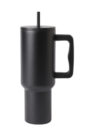 Åhléns Home Termosmugg med handtag 1,18 L Köksredskap Svart ONESIZE