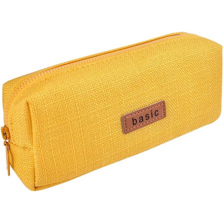 Pennfodral för skola, litet fickfodral, enfärgat, för flickor