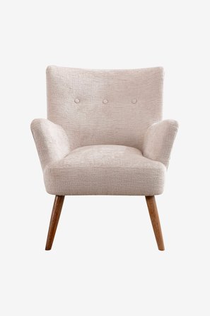 Nordic Furniture Group - Fåtölj Mario - Beige - Fåtöljer - Från Homeroom
