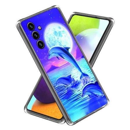 Deco Samsung Galaxy A54 Etui - Delfiner