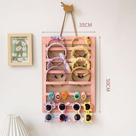 Hår sløjfer Organizer Pandebånd Holder Væghængende Opbevaring