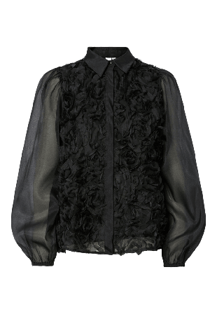 Y.A.S YASROSSO Skjorta Blusar Dam Svart 38