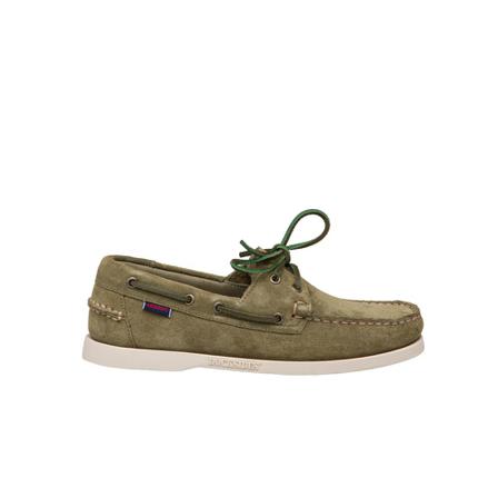 Sebago Portland Flesh OUT Sko Grøn, Herre, Størrelse: 44 EU