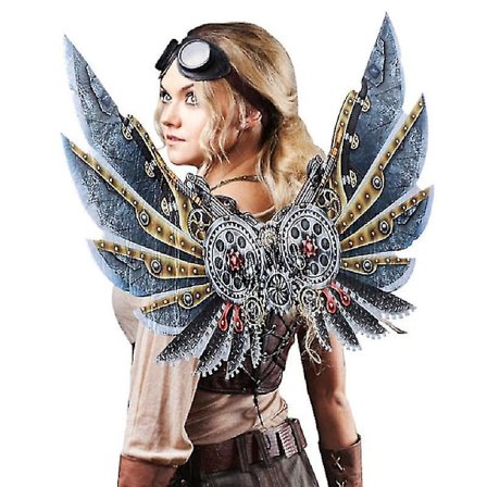 Halloween dekoration Carnival Party Steampunk kostym lade Wing