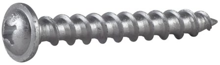 ESSVE 105313 Lättbetongskruv Ø8 mm, kullrig, PH3, CorrSeal 8 x 65 mm, 100-pack, Infästning