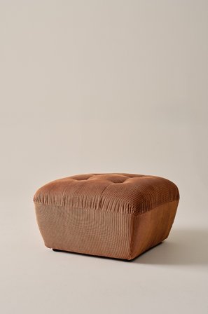 Jotex - Puff ø 64 Cm Kanelbrun - KELSO - Kjøp Sittepuffer hos Jotex