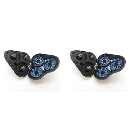 Unik 2x Ersättning Komplett Huvudenhet Kompatibel med Philips Norelco Serie 5000 Rakapparater