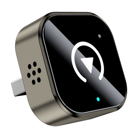 Langaton CarPlay Android Auto 2-in-1 -sovitin, samppanjakulta, yhteensopiva alkuperäisen auton kanssa