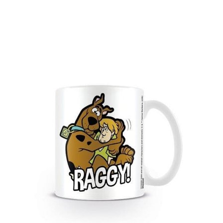 Scooby Doo Raggy Mug En Storlek Vit/Brun/Svart