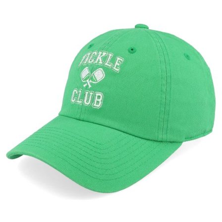 American Needle - Grön unconstructed Keps - Pickle Ball Ballpark Pear Green Dad Cap @ Hatstore