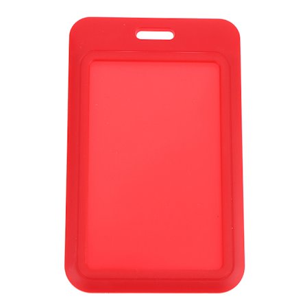 Tosidig kredittkortdeksel Hard Plast Merkeholdere Med Slo