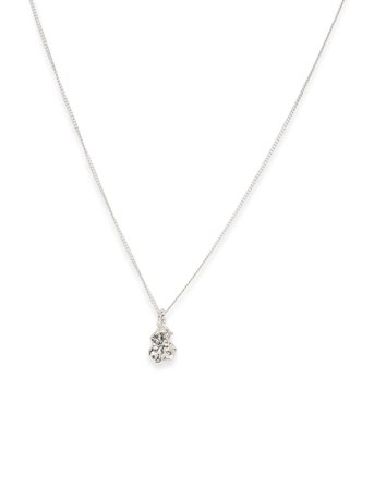 Pilgrim | Carla Pendant Necklace Silver-Plated | ONE SIZE