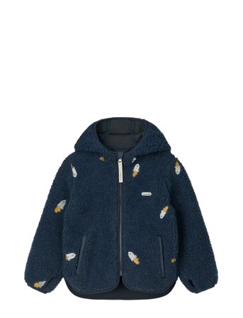 Liewood Mara Pile Jacket - Navy - 116