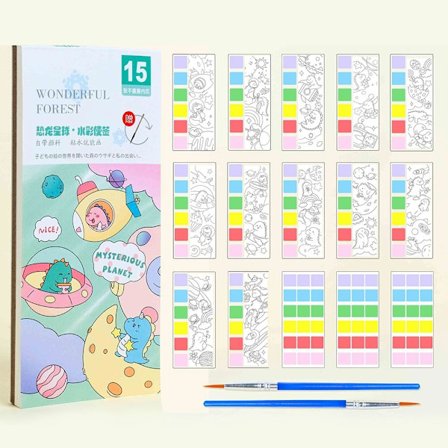 Pocket Akvarel Malebog Graffiti Billedbog 02 02