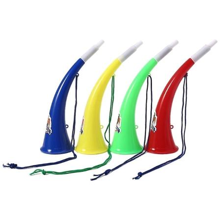Fodboldspilfans Horn Cheerleading Tankning Rekvisitter Oksehorn Vuvuzela Kid Trompet Legetøj Lufthorn Kompatibel med 2022 Qatar Fodbold Fodbold
