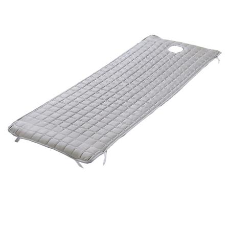 Massagebordsmadrass med hål, skönhetsdyna, halkfri kudde 185x70cm grå