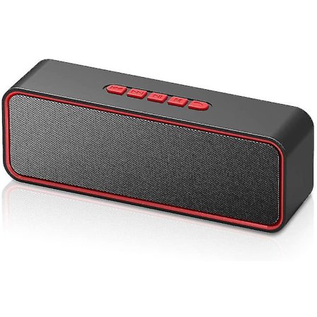 Langaton Bluetooth-kaiutin, kannettava Bluetooth 5.0 -kaiutin, jossa kaksoisohjaimen basso, 3D-stereo, FM-radio, handsfree-toiminto, sisäänrakennettu 