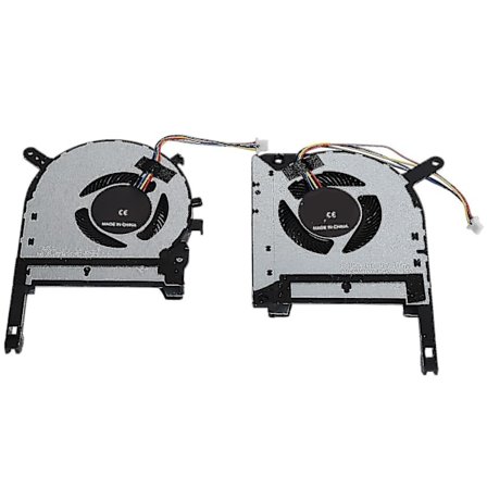 2 stk. Laptop CPU GPU Køleblæsere Udskiftning til Asus Tuf Fx505ge Fx505gm Fx505dt Fx705