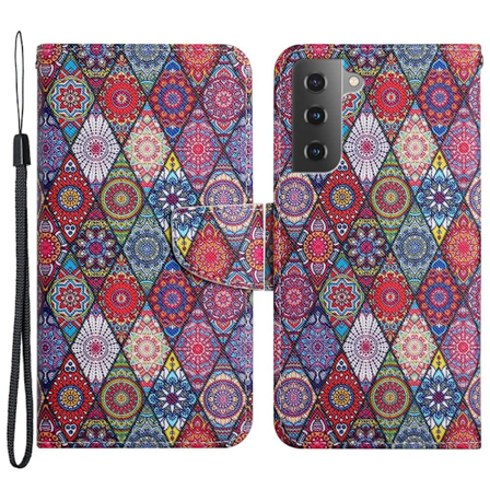Wonderland Samsung Galaxy S22 flip etui - Rombe Kalejdoskop