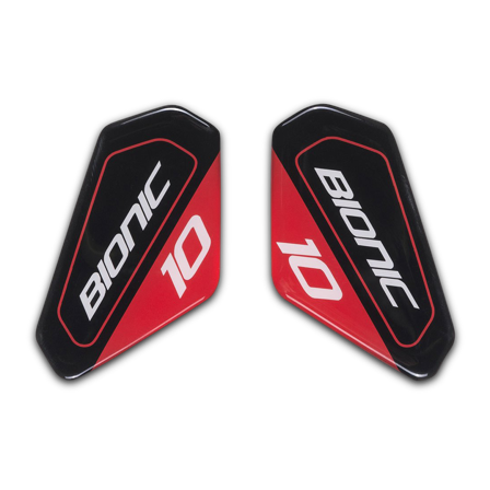 Kit Adesivi Ginocchiere Alpinestars Bionic 10 Nero-Rosso-Bianco