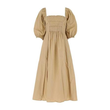 P.a.r.o.s.h., Dress Beige, Dames, Maat:S