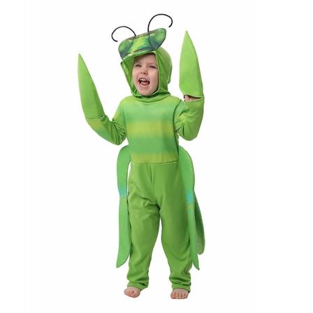 Green Insect Bug Fancy kjole til børn Halloween kostumer Kid's Praying Mantis kostume L (125cm-135cm)