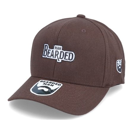 Bearded Man - Brown - adjustable - Cap - Fab Beardedmania Brown 110 Adjustable - Hatstore