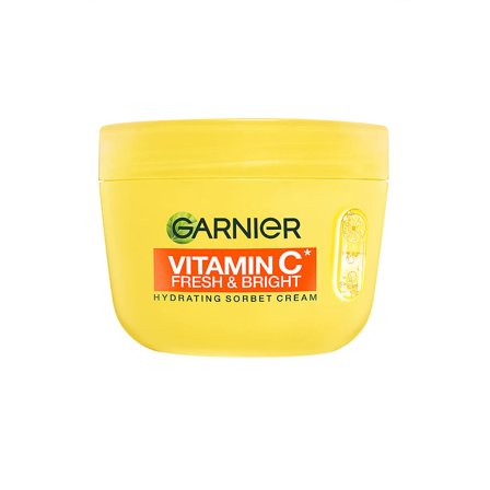 Garnier Vitamin C* Fresh & Bright Hydrating Sorbet Cream 85ml, Skincare, Ansigtspleje, Dagcreme