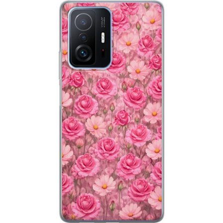 Yhteensopiva Puhelinkuori Xiaomi 11T Pro Petal Reverie Blush Rose