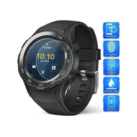 2-PACK Huawei Watch 2 Härdat Glas 0.2mm 9H 2.15D